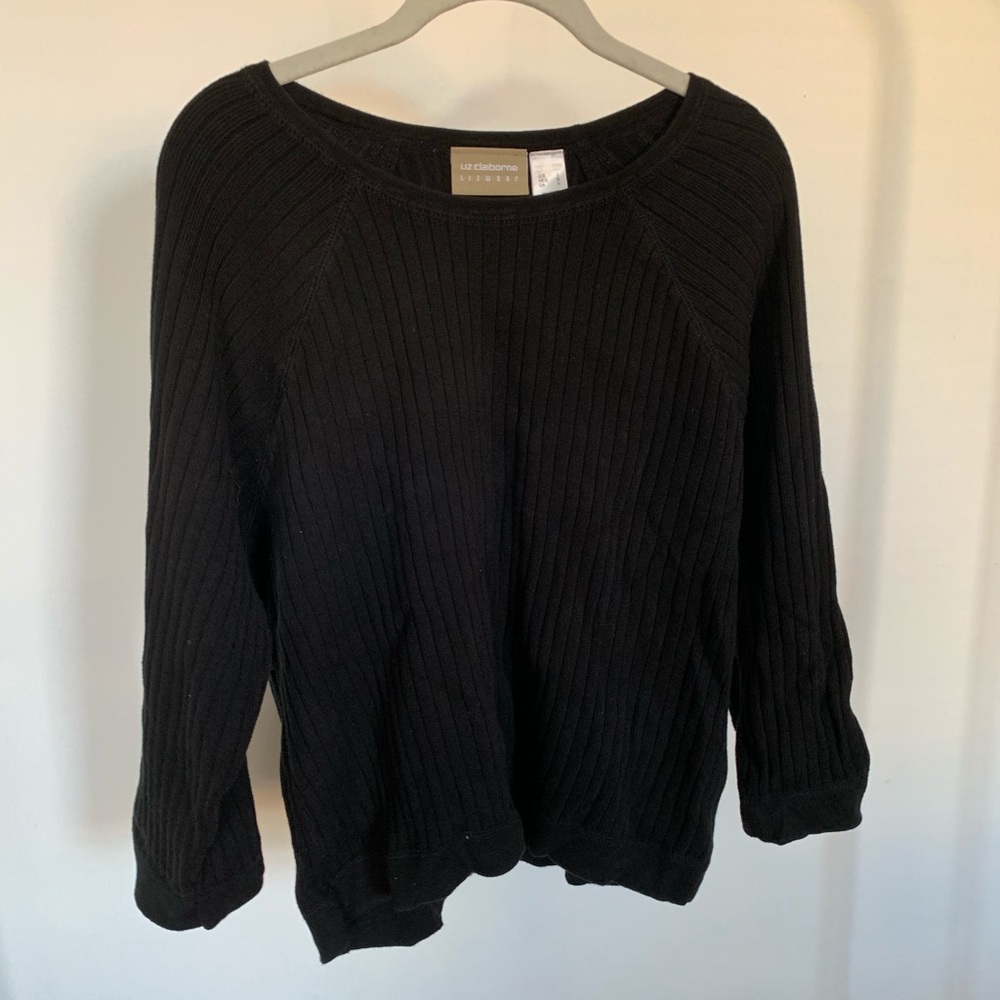 Liz Claiborne Black Sweater